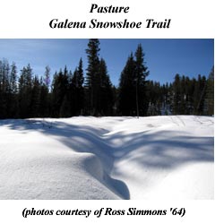 Pasture - Galena Snowshoe Trail . . .