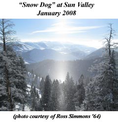"Snow Dog" - Sun Valley, Idaho . . .